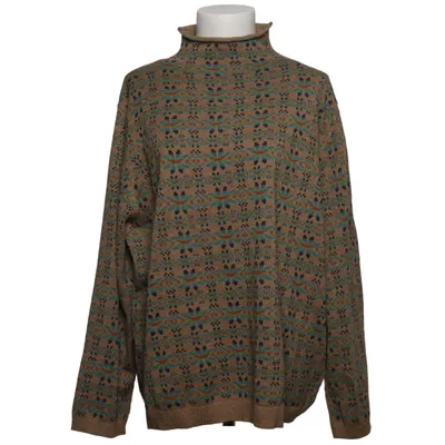Polotröja (Beige, Flerfärgad) från Buykud Akryl, Bomull