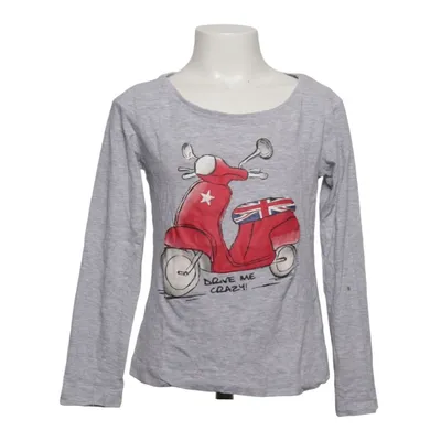 Långärmad t-shirt (Grå, Flerfärgad) från Crash One Bomull, Viskos