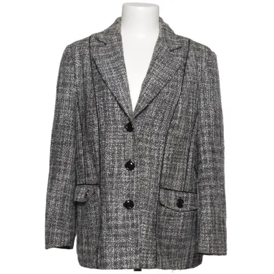 Blazer (Gray) from CLN Cotton, Polyester, Viscose