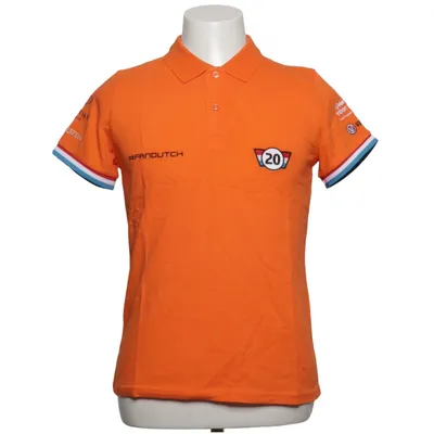 Polo shirt (Orange, Multicolored) from Garage Cotton