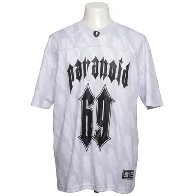 Football jersey (White, Gray) from Black Squad Polyester