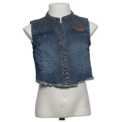 Jeansweste (Blau) von Limited by Name It Baumwolle, Elasthan