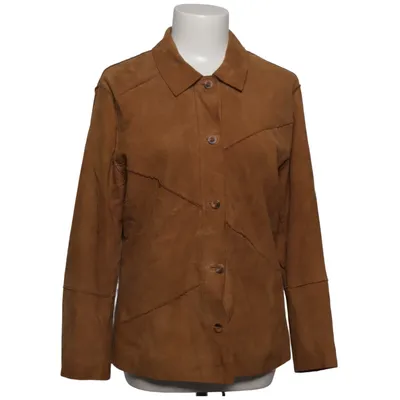 Leather jacket (Brown) from Mauritius Leather, Polyester