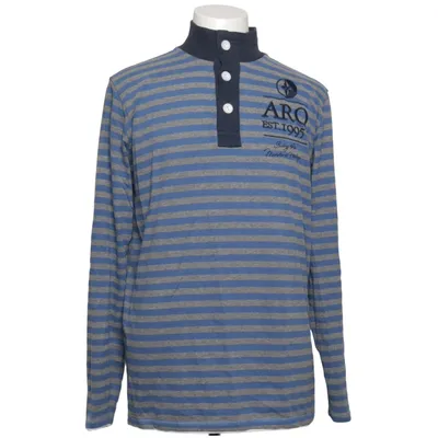 Rugby shirt (Blue, Gray) from Arqueonautas Cotton