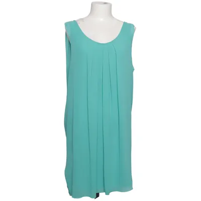 Dress (Turquoise) from Aako Polyester, Viscose