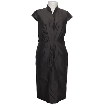 Dress (Gray) from Hugo Boss Cupro, Silk, Wool