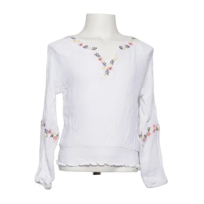 Blus (Vit, Flerfärgad) från Dopo Dopo Girls Viskos