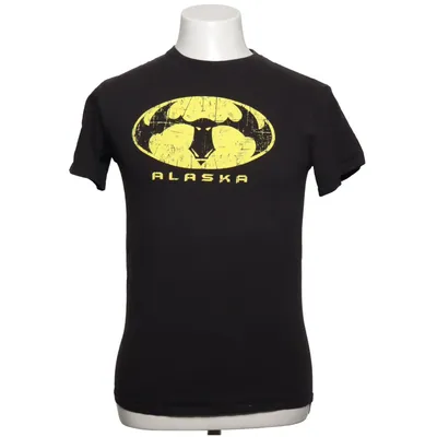T-shirt (Sort, Gul) fra Delta Pro Weight Bomuld