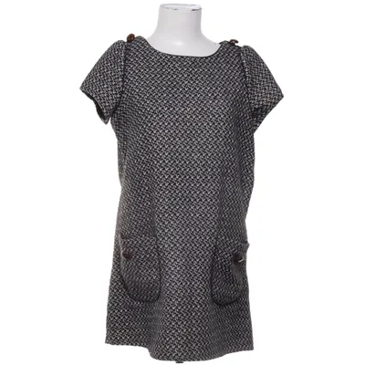 Dress (Black, White) from Lavand Polyester