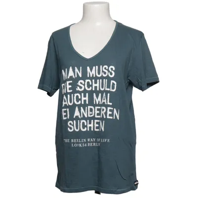 T-shirt (Blauw) van Look 54 Katoen