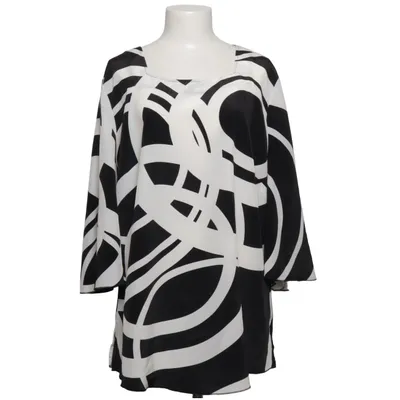 Blouse (Black, White, Gray) from Ambria Polyester