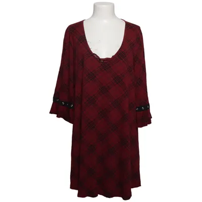 Dress (Red, Black) from Yours Elastane, Viscose