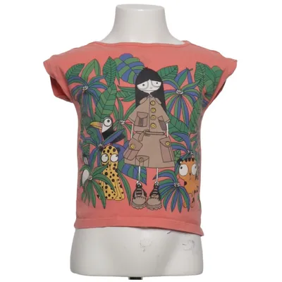 T-shirt (Orange, Flerfarvet) fra Little Marc Jacobs Bomuld, Modal