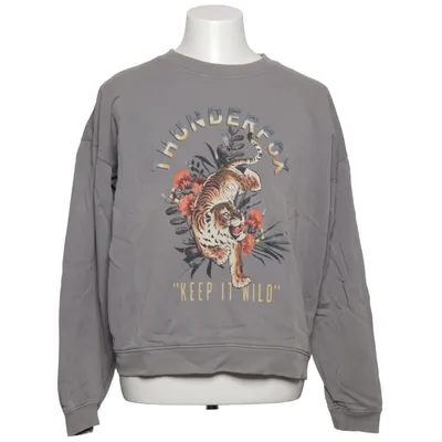 Sweatshirt (BLOCKORDER SWEAT) fra Thunderfox Økologisk bomuld