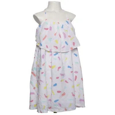 Dress (White, Multicolored) from United Colors of Benetton Cotton