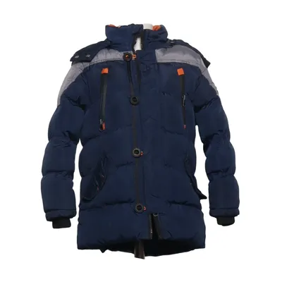 Veste d'hiver (Bleu, Gris, Orange) de Hulabalu Polyester