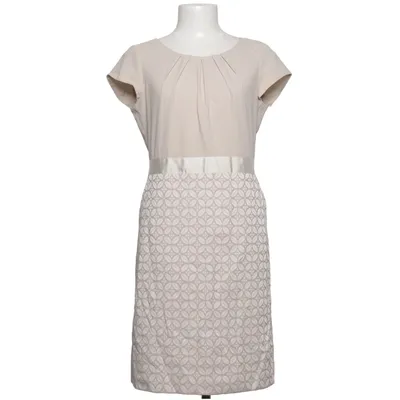 Dress (Beige) from Comma Cotton, Polyester