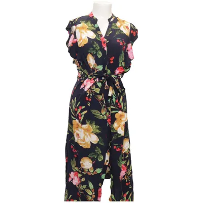 Robe longue (Bleu, Multicolore) de Samar Moda Coton