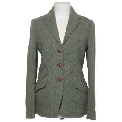 Blazer (Green) from Polo Ralph Lauren Alpaca wool, Cupro, Leather, Polyester, Viscose