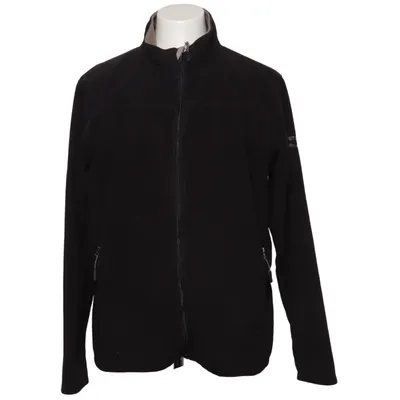 Fleece jacket (Black) from Out Living Polyamide, Polyester