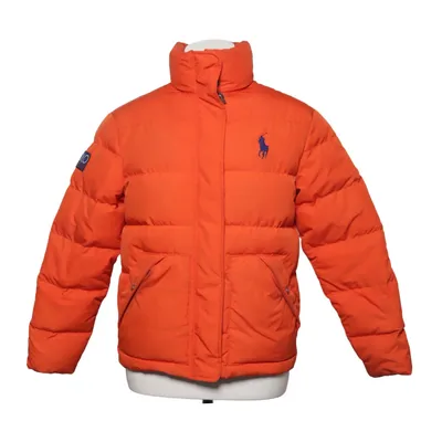 Daunenjacke (Orange, Blau) von Polo Ralph Lauren Daune, Feder