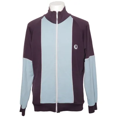 Träningsjacka (Lila, Blå, Flerfärgad) från Fred Perry Sportswear Akryl, Ull