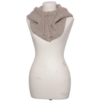 Kapuze (Beige) von Object Elasthan, Polyamid, Recyceltes Polyester, Wolle