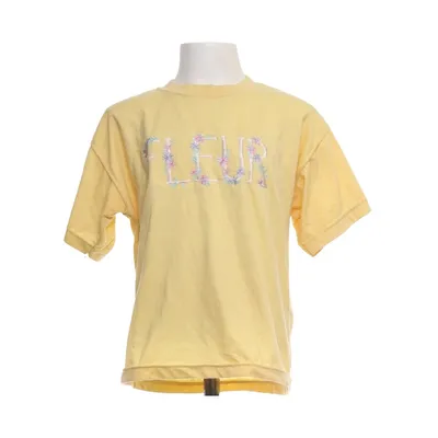 T-shirt (Gul, Flerfärgad) från Fleur Bomull, Polyester