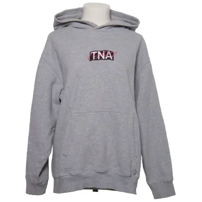 Hættetrøje (Grå) fra TNA Bomuld, Polyester