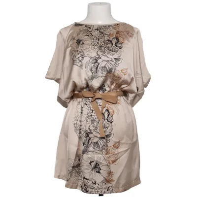 Jurk (Beige, Meerkleurig) van Miss Miss by Valentina Polyester