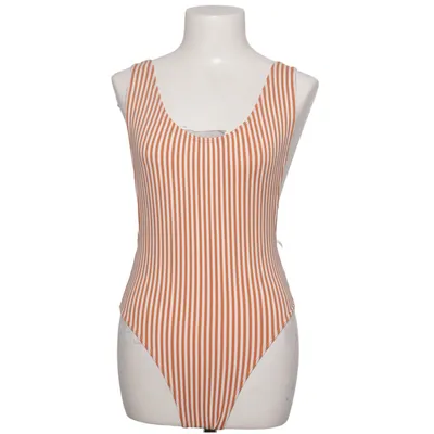 Badpak (Bruin, Wit) van Pull & Bear Elastaan, Polyester