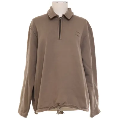 Collegetröja (Jonathan half zip logo 11746) från Samsøe & Samsøe Ekologisk bomull