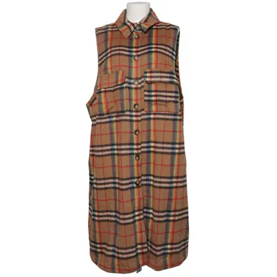 Flannel shirt (Beige, Multicolored) from Studio Untold Polyester