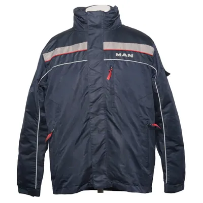 Outdoor jas (Blauw, Grijs, Rood) van Man Polyester
