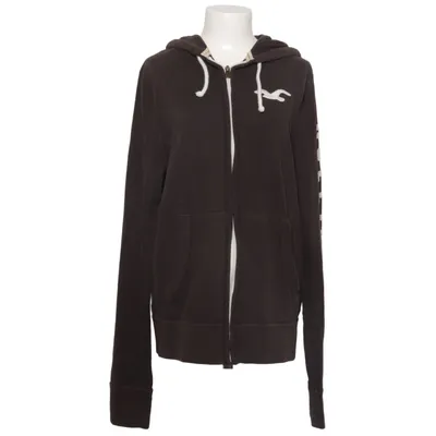 Hættetrøje (Brun) fra Hollister Bomuld, Polyester