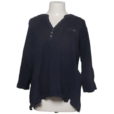 Henley T-shirt (Blå) fra Stooker Bomuld