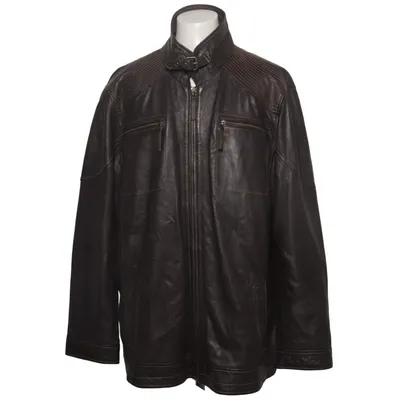 Lederjacke (Braun) von Men + Leder, Polyester