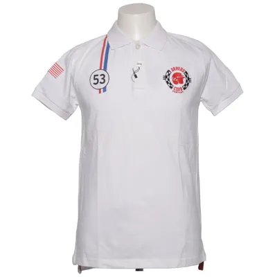 Polo (Blanc, Multicolore) de Company Cotton Club Coton