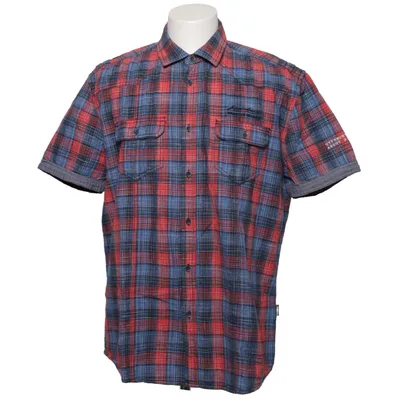 Flannel skjorte (Rød, Blå, Sort, Flerfarvet) fra Jim Spencer Bomuld