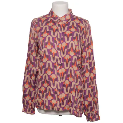 Bluse (Lilla, Beige, Orange) fra Geisha Viscose