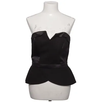 Peplum top (Zwart) van H&M Elastaan, Polyester