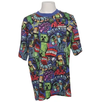 T-shirt (Blå, Flerfärgad) från Minecraft Bomull