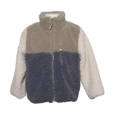 Fleece jacket (White, Blue, Green, Multicolored) from H&M Polyester