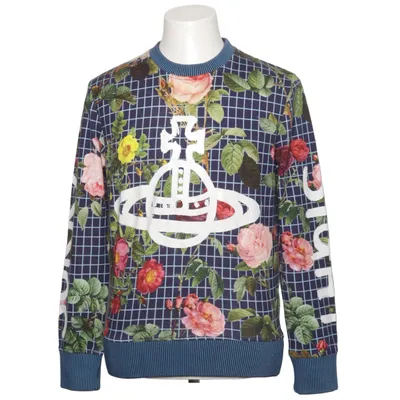 Sweatshirt (Blue, Multicolored) from Vivienne Westwood Cotton
