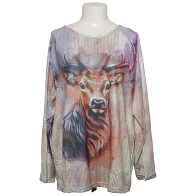 Long sleeve T-shirt (1052945) from Misslook Cotton