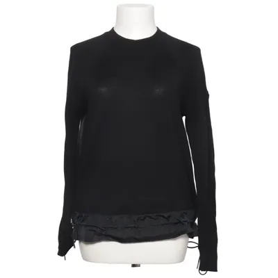 Långärmad t-shirt (Girocollo Tricot) från Moncler Polyester, Ull