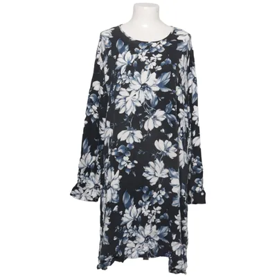 Jurk (Zwart, Blauw, Wit) van Tavin Viscose