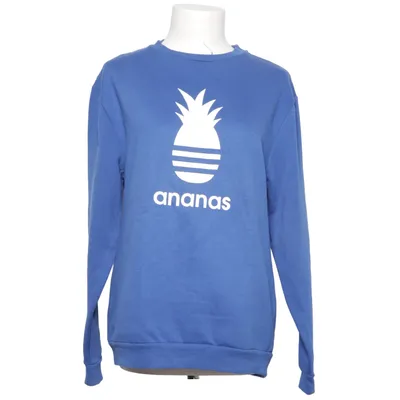 Sweatshirt (Blå, Hvid) fra Rad Bomuld, Polyester