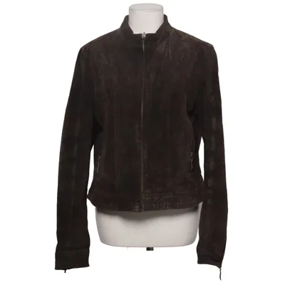 Leren jack (Bruin) van Hema Leer, Polyester