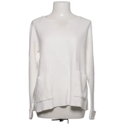 Pull-over (Blanc) de Alba Moda Acrylique, Coton